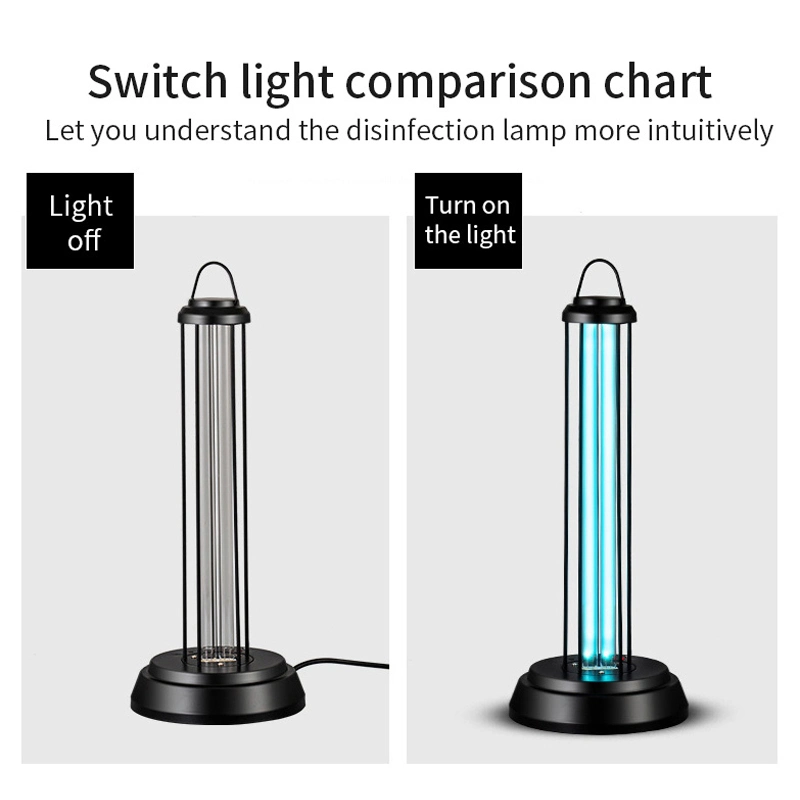 38W UV Germicidal Lamp with Ozone 360 Full Range Sterilization